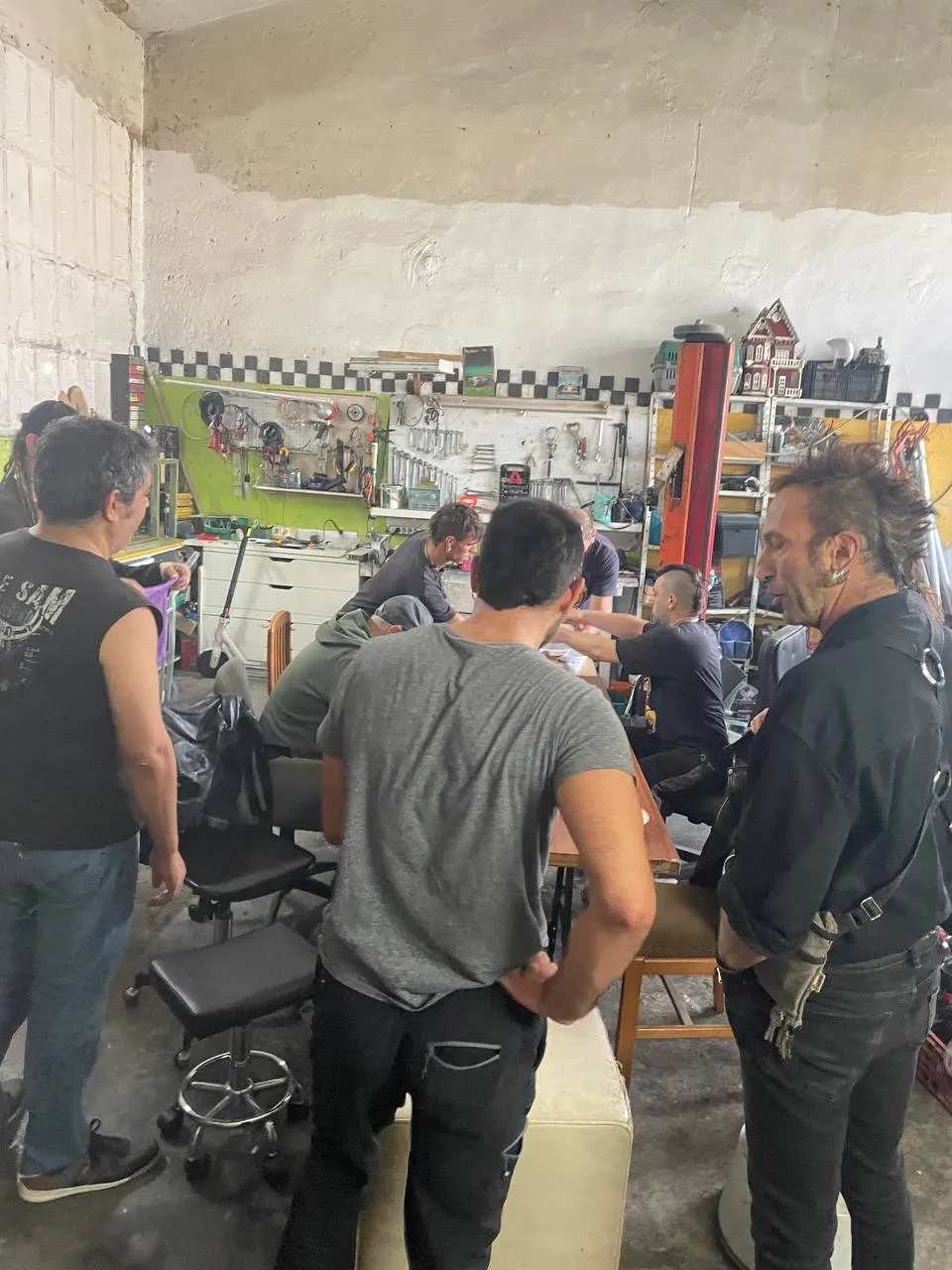 Actividad comunitaria en las fiestas de Olabeaga